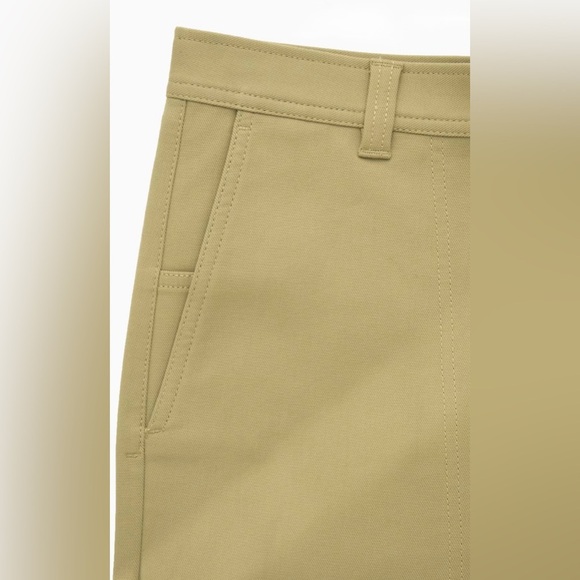 COS STRAIGHT-LEG UTILITY PANTS IN Beige - Picture 2 of 7